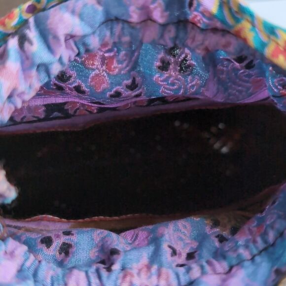 Unique Vintage Woven Brown Rattan Wicker Mini Bag - Picture 11 of 12